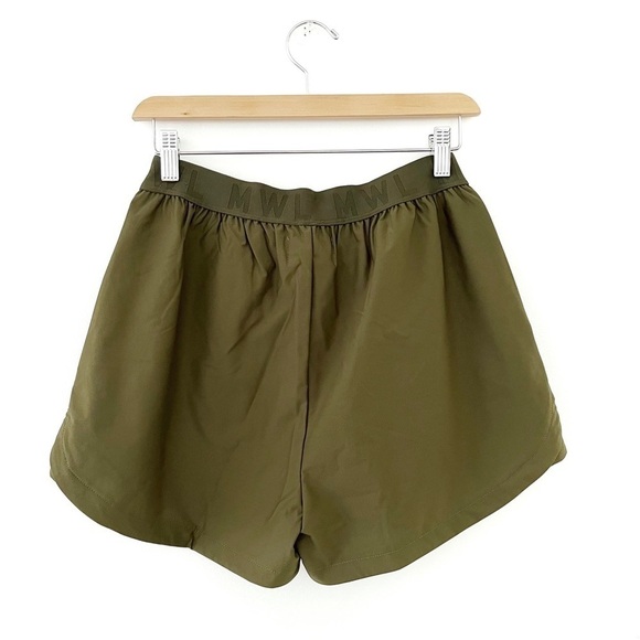 MADEWELL | MWL Allways Pull On Shorts Size Small NWT Kale Green - Picture 9 of 11